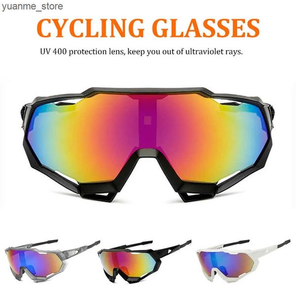 Outdoor Eyewear Outdoor Cycling Sunglasses UV400 Protection Windproof Glasses Men Women Sports Sunglasses Riding Fishing Runing Hikking Eyew
