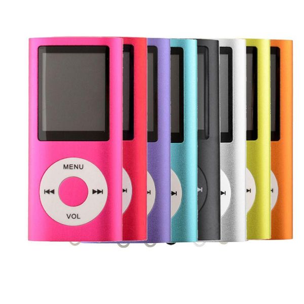 Mp3 Mp4 Players 4Th Genera Player Slim 18Lcd Video Radio Fm Support 4Gb 8Gb 16Gb 32Gb Micro Sd Tf Card Drop Delivery Electronics Dhnsw