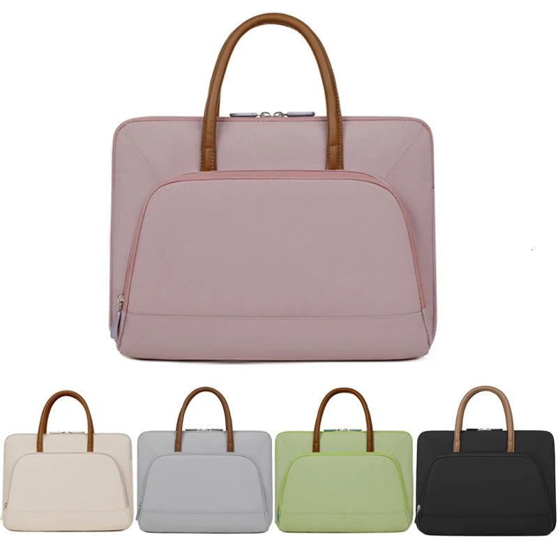 Laptop Bags For Women 13.3 14.6 16.1 Inch Laptop Case Waterproof Handbags Computer Notebook Sleeve Cover Portable Travel 250102