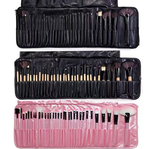 24 x makeup brush set makeup artist full set of eye shadow brush detail brush sponge brush eyebrow brush powder blusher brush highlight brus
