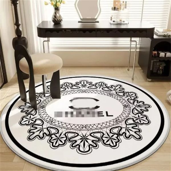 Designer&#039;s absorbent floor mat, classic multi-color circular anti slip European style door, balcony, bedroom, carpet, living room, home