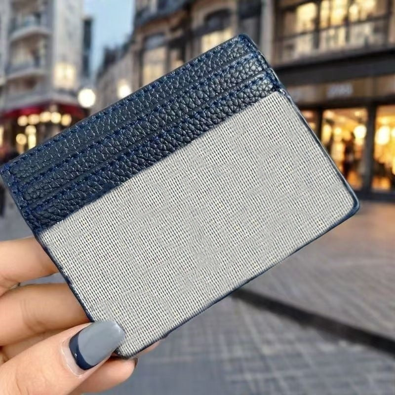 2025 Mini Embroidery Card Holder designer wallet Woman Mens cards holders wallets letter TOP
