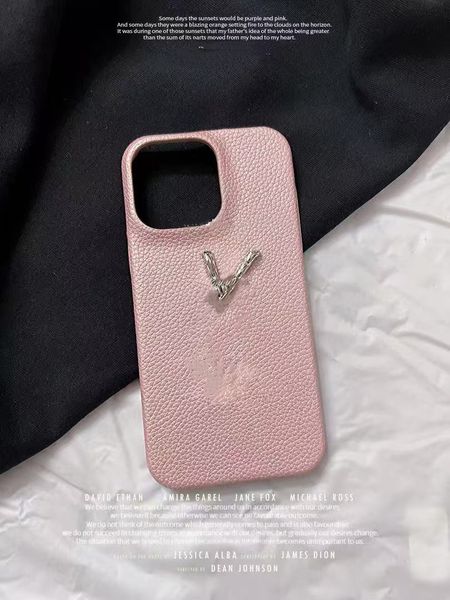 Luxury Phone Case Designer iPhone Case for iPhone 15 Pro Max 14 pro max 13 Pro 12 15 Plus Case Card Holder Fashion Leather Original Monogram