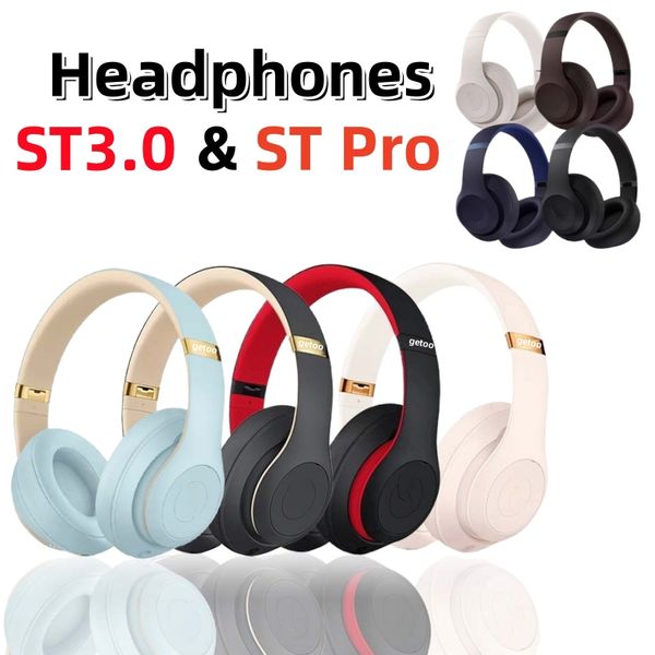 ST3.0 bluetooth Headsets 3 wireless headphones Wireless Earphones Noise cancelg beat headphone sports headset Head foldable earphone For iPh
