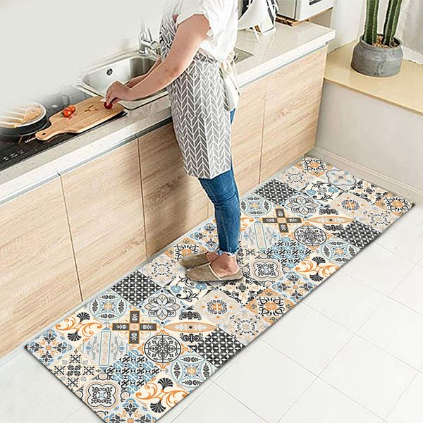 Carpet Floor Mat for Kitchen Nordic Rug Doormat Entrance House s Waterproof Bathroom Rugs and Set 221205