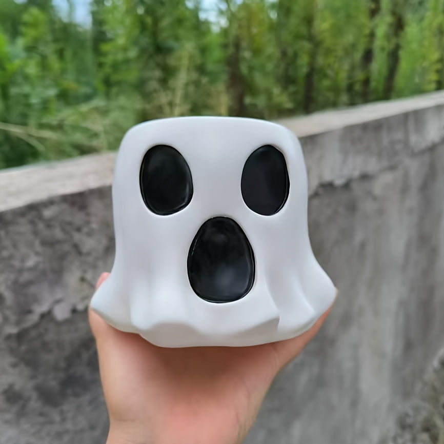 TEMU Resin Vase Planter - Multi-occasion Decorative Flower Pot For Christmas, Halloween, Easter - Theme Party Supplies For Confirmation, First