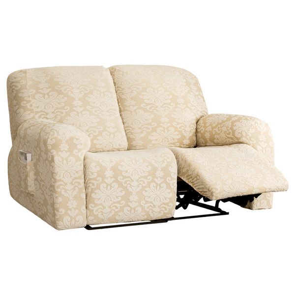 Non-Slip Lounger Sofa Slipcover Couch Cover Living Room 1-2-3 Seat Jacquard Recliner Sofa Cover Elastic Nordic Armchair Covers