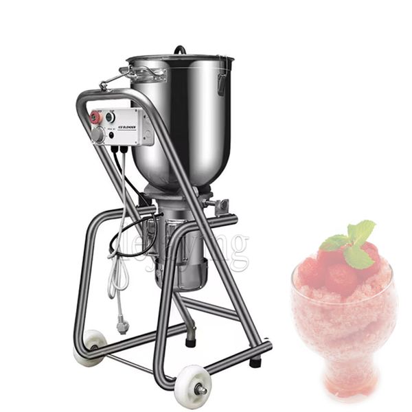 Stainless Steel 220V Fruit Blender Big Capacity 30L Food Cutter Chopper Industrial Ice Shaver Machine