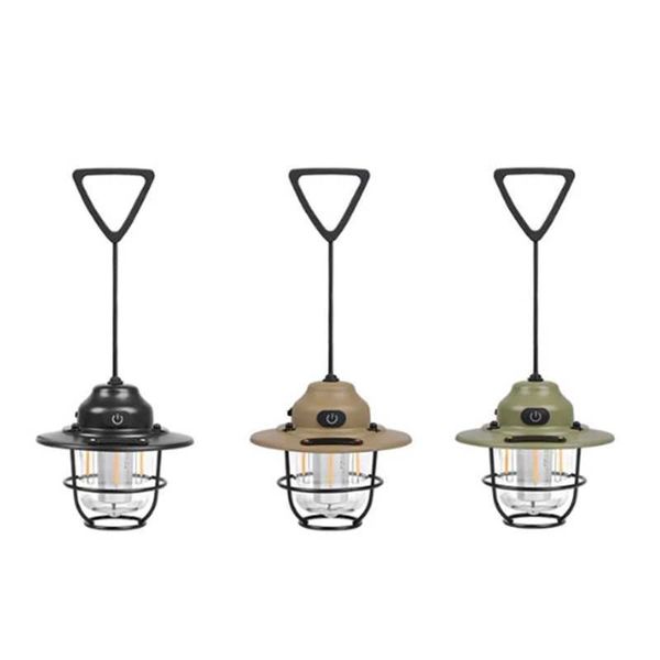 Charging suspension cam light integrated light four light mode D flash cam tent light M241121