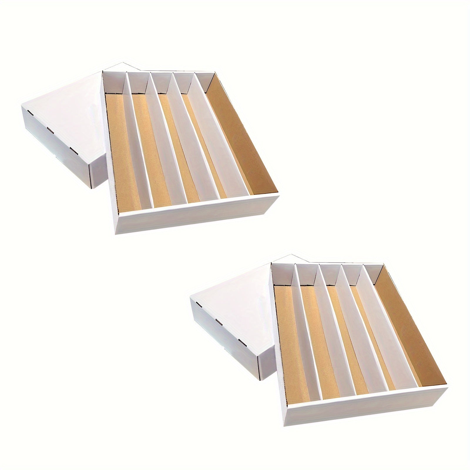 TEMU Lovfen - 5pcs Extra-large 5000-count Trading Card Storage Box - Sturdy, Space-saving, And Durable Container For Organizing Baseball, Football,