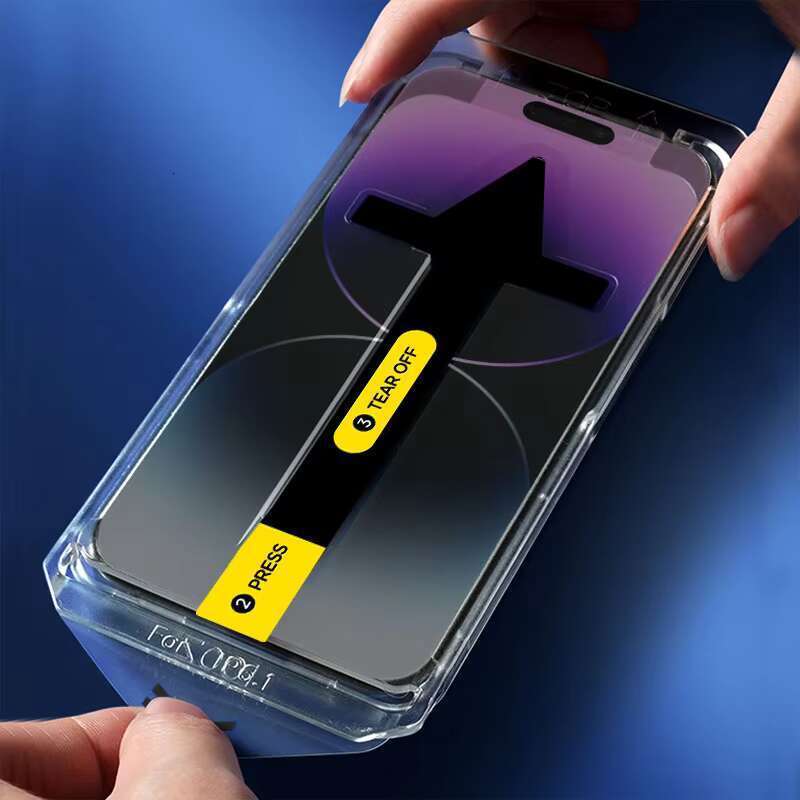 OEM dust removal 9H 3D privacy screen protector tempered glass iPhone 16 15 14 13 12 11 Pro Max XR suitable for Samsung s24 S23 ultra