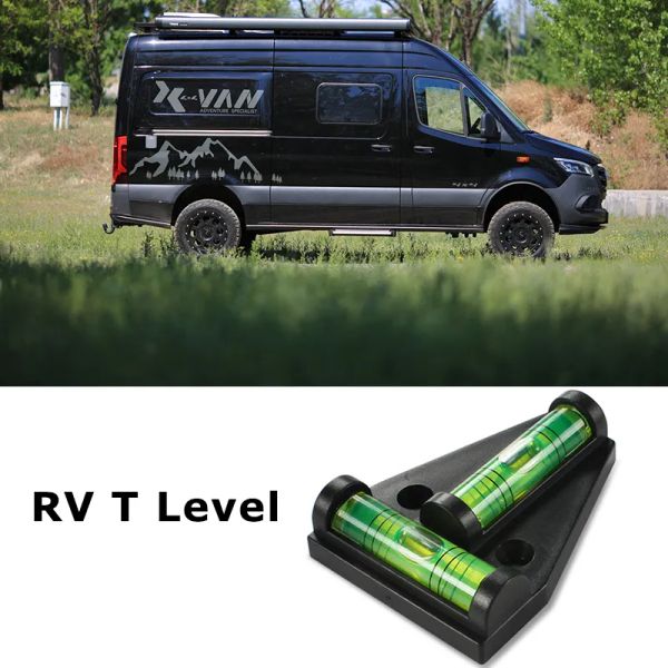 RV T Level Cross Check Bubble Spirit Levels Multipurpose 2 Way Bubble Spirit Levels for Caravan Motorhome Trailers Tripods