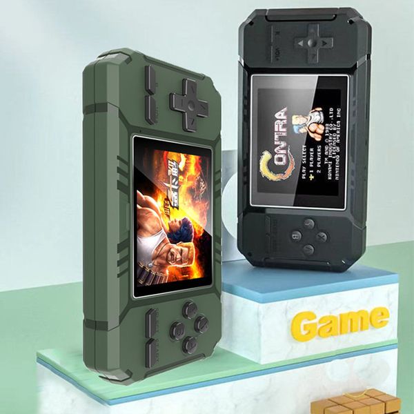 S8 Handheld Portable Arcade Game Console 3.0 Inch HD Screen Gaming Players Bulit-in 520 Classic Retro Games TV Console AV Output With Retail