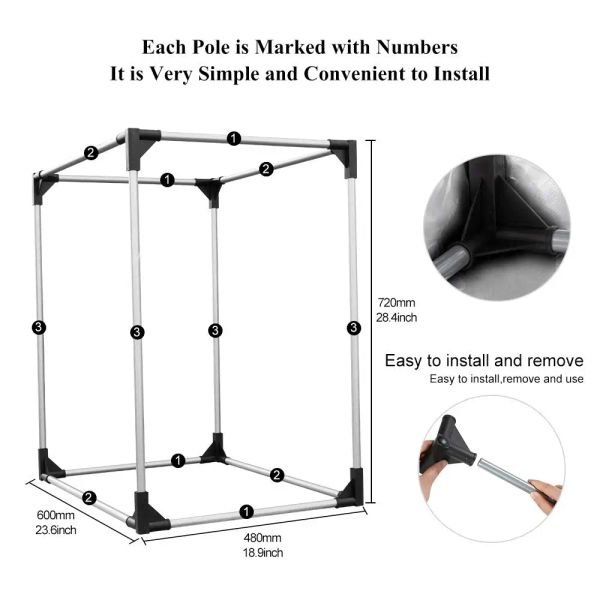 Creality 3D Printer Enclosure Printer Covers Constant Temperature Dustproof Heating Tent for Ender 3-Ender 3 Pro- Ender 3 V3 SE