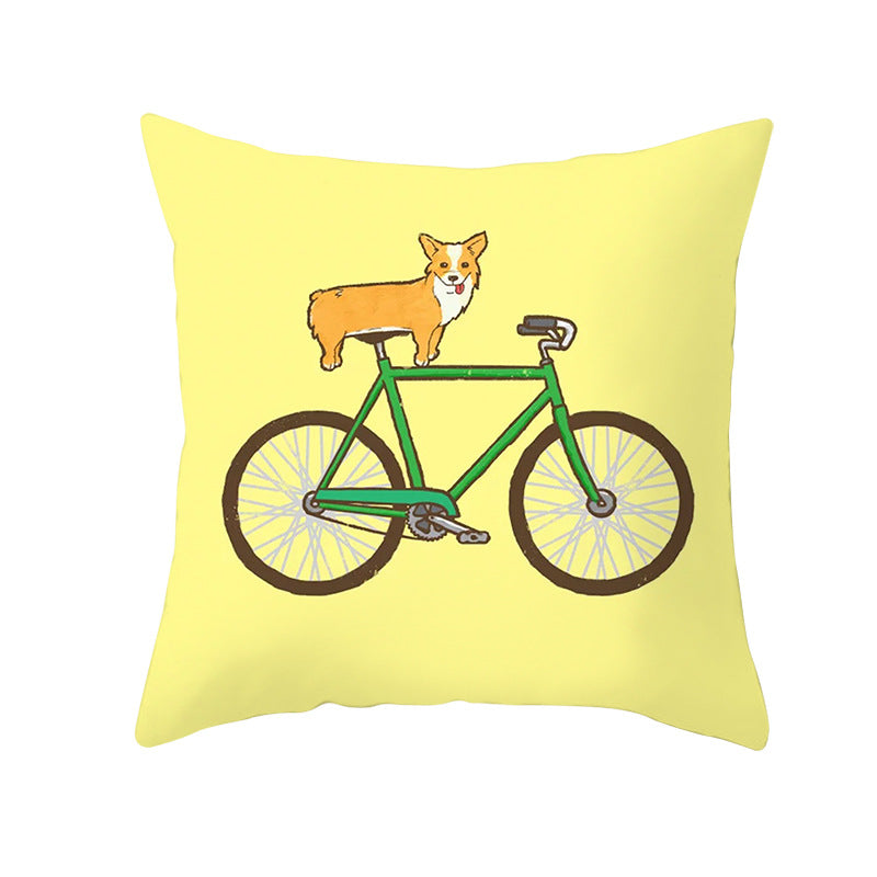 Yellow Pillow Covers 18x18 Spring Cushion Covers Decorative Polyester Throw Pillow Covers for Living Room Couch Sofa Bed Bedroom Decor Square Summer