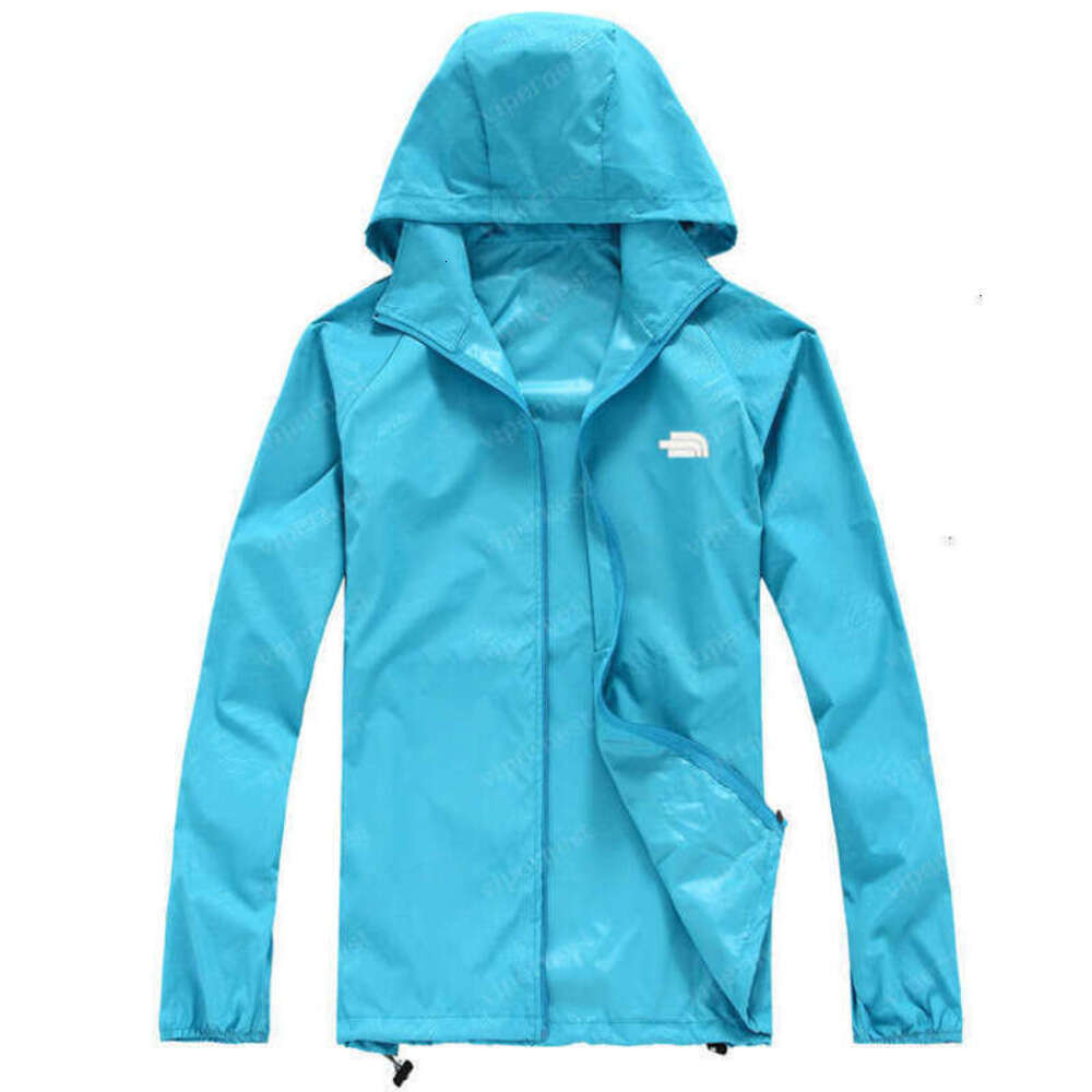 Men&#039;s Hooded Jacket Windbreaker Windproof Waterproof Sportswear Lightweight Sport Windbreakers Running Jackets Jogger Coat Thin Dry Sun Protect