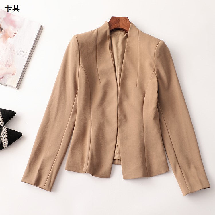 S315Stylish Ladies&#039; Business Attire Suit Ensemble for Spring-Autumn Seasons Perfect for Job Interviews and Government Officials