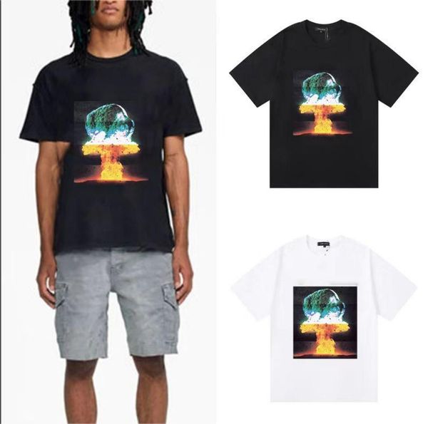 mens t shirts summer tops Letter Print Clothing designer Fashion tshirts loose tees casual shirt Hip Hop Streetwear clothings shorts sleeve