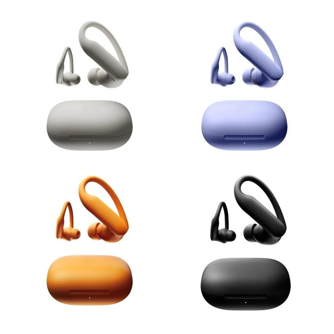 Sport Wireless Power Pro 2 pop-up Earbuds Bluetooth Headphones - True Wireless Earbuds Earphones with Comfortable Earhooks, IPX4 Sweatproof for Runn