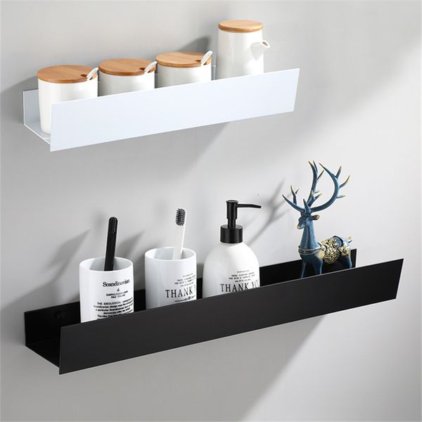 Bathroom Shelves Bathroom Shelf Organizer Wall Mount Corner Shelf Shower Shampoo Soap Cosmetic Shelves Kitchen Storage Rack Bathroom Accesso