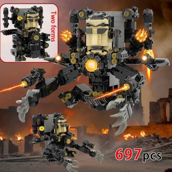 New Ski Man Titan Guitar Clock King 6.0 Valkyrie Gman TV king Building Block Animation Figures Model Toys for Kids Xmas Gift Z241205