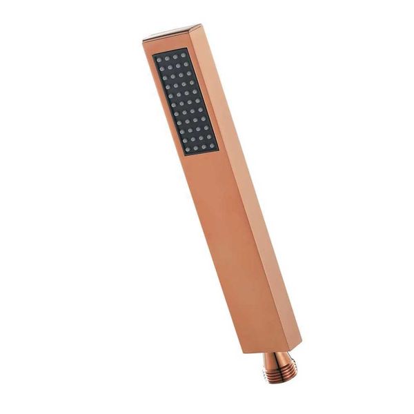 High Quality Portable Shower Copper Square Gold - Rose Gold Hand Shower Bathro Accessories T241030