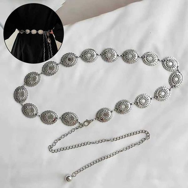 Y2k Luxury Womens Fashion Cute Metal Dress Jeans Waist Chain Belt Accessories Womens Belt W241218