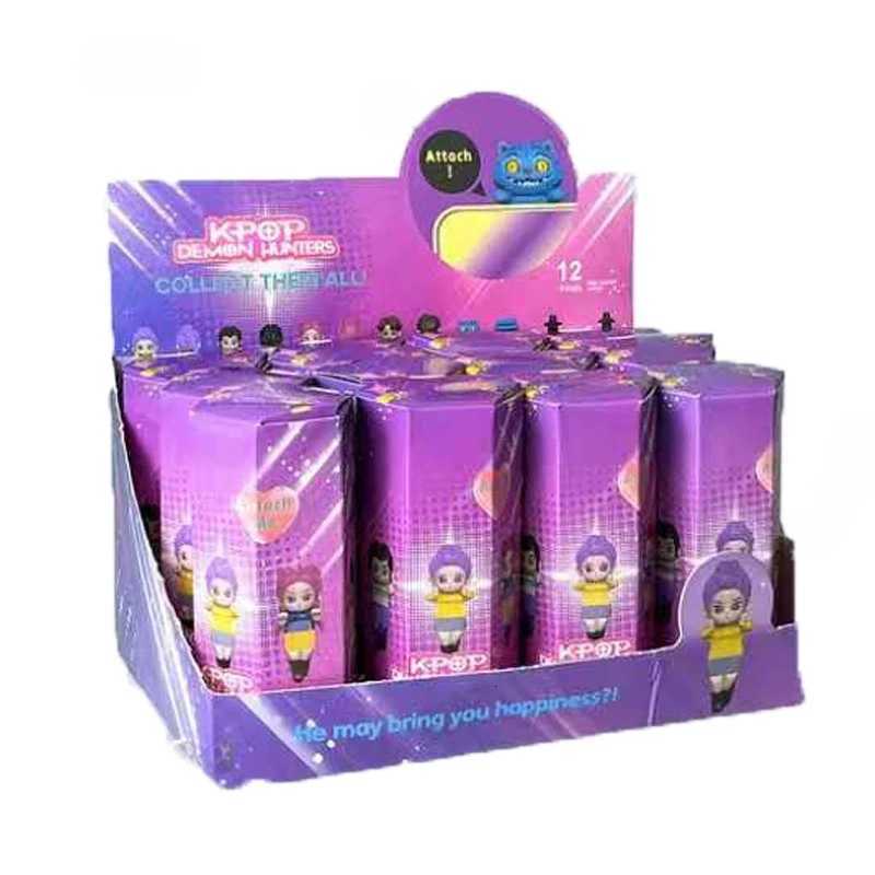 Anime Kpop Demon Hunters Figure Series Blind Box PVC Mini Model Toy Doll Desktop Decorative Kids Christmas Surprise Gift C251016