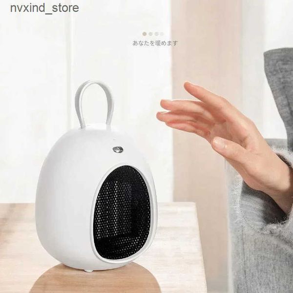Space Heaters Wholesale Electrical Room Portable Mini Heaters Usb Small Tower 500W Smart Space Electric Fan Heater Plug In J241209