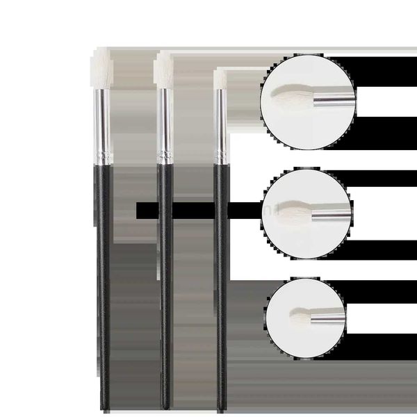 Shinedo 3 Pcs Goat Hair Tapered Crease Blending Brush Eyeshadow Make Up Cosmetic Kit Maquiagem Smudge Eye Makeup BrushesXJ215