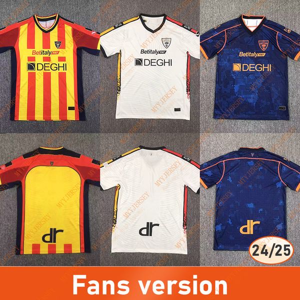 2024-2025 Lecce shirt Soccer Jerseys 24-25 Nikola Krstovic T.MORENTE Strefezza Almqvist Banda Burnete Home Away Third Football Shirts Corfit