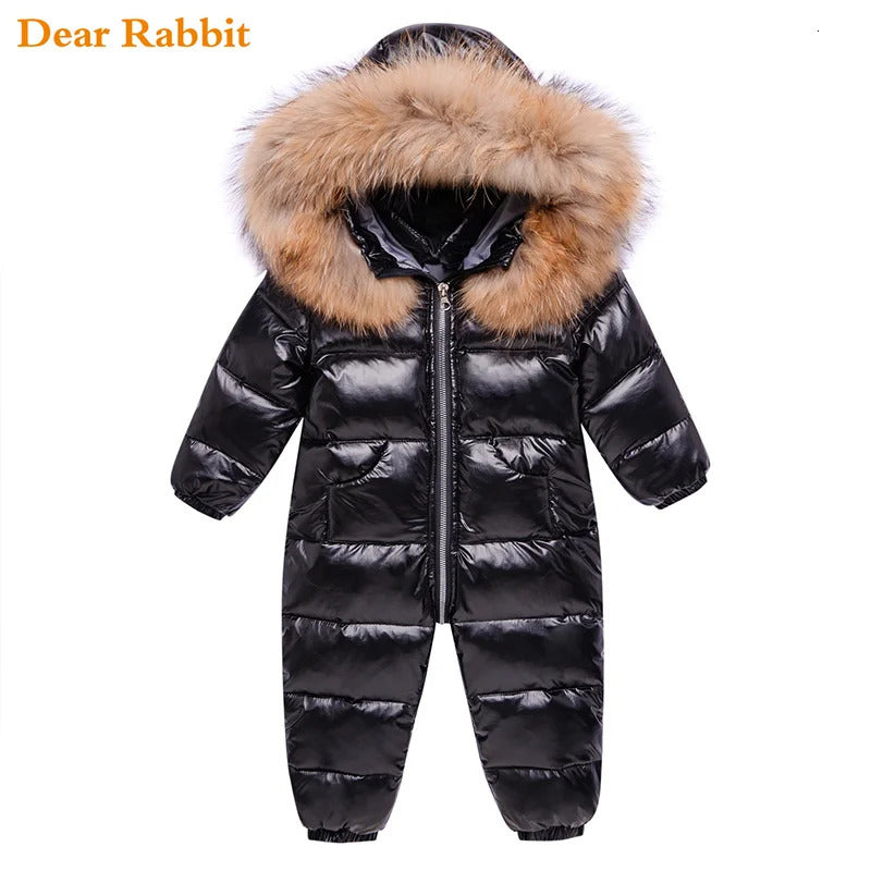 Children Clothing Winter Warm Down Jacket Boy Outerwear Coat Thicken Waterproof Snowsuit Baby Girl Clothes Parka Infant Overcoat