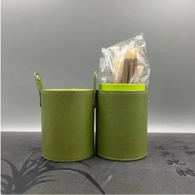 8pcs-set Makeup Brushes Round Bucket Cosmetic Tool Brushes Blush Eye shadow Palette Eye And Face Brush Makeup Tools High Quality