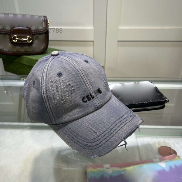 Couple Washed and Worn Out Designer Ball cap Women&#039;s Summer Vacation Travel Letter Printing Candy Color casquette