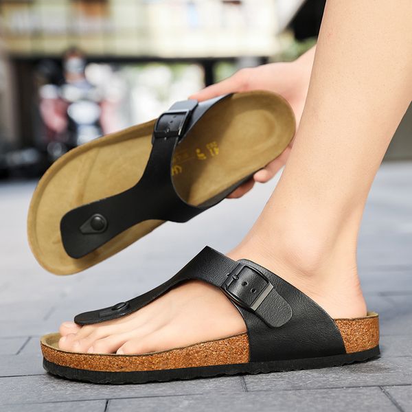 Men Summer Sandals Original Comfortable Slip-on Casual Sandal Fashion Shoes Couple Slippers atillas Hombre Size 34-46 eef1