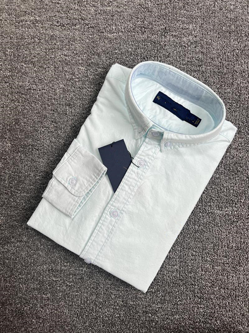 mens fashion Mens Shirts New sales famous customs fit Casual dress shirts Popular Golf business blouse Men&#039;s long sleeve Clothing