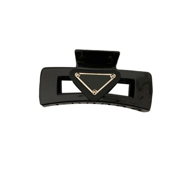 Clipes de cabelo barrettes luxuos feminino designer triangle clipe de cabelo para mulheres girls brand carets designer barrettes moda carra