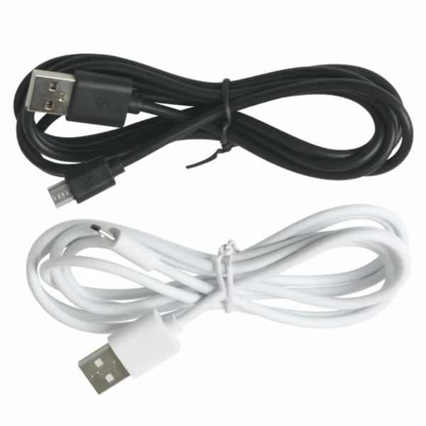 Round Phone Cable 50cm 1m 1.5m 2m 3m Long Micro Type C USB Charge Cable Fast Charging Wire Line