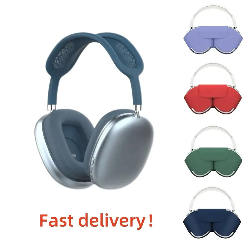 max Headphones Phone Headphones TWS Bluetooth Earphones Stereo HIFI Super Bass Earphone Chip HD BT max Headsets Pop-up window Magnetic ear muffs wit