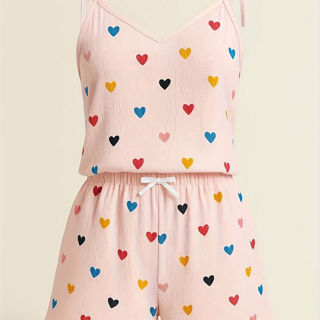 TEMU Ladies Suspenders Watermark Cloth Fashion Comfortable Texture Good Spring And Summer Can Wear Home Clothes.