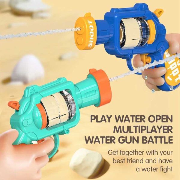 Sand Play Water Fun Mini Water Gun Kids Toy Water Blaster Small Pistol Summer Outdoor Games Splashing Soaker Summer Beach Party Games Childr