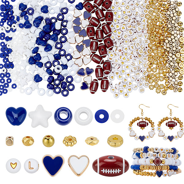 DIY CCB Plastic & Polymer Clay & Plastic & Acrylic Bead & Alloy Enamel Beads Making Finding Kits
