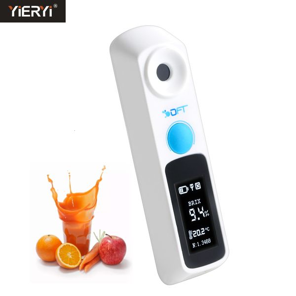 Concentration Meters 4-in-1 Coffee Salt Honey Sugar Brix Refractometer Digital Content Meter Bluetooth APP Online Concentration Tester Multi