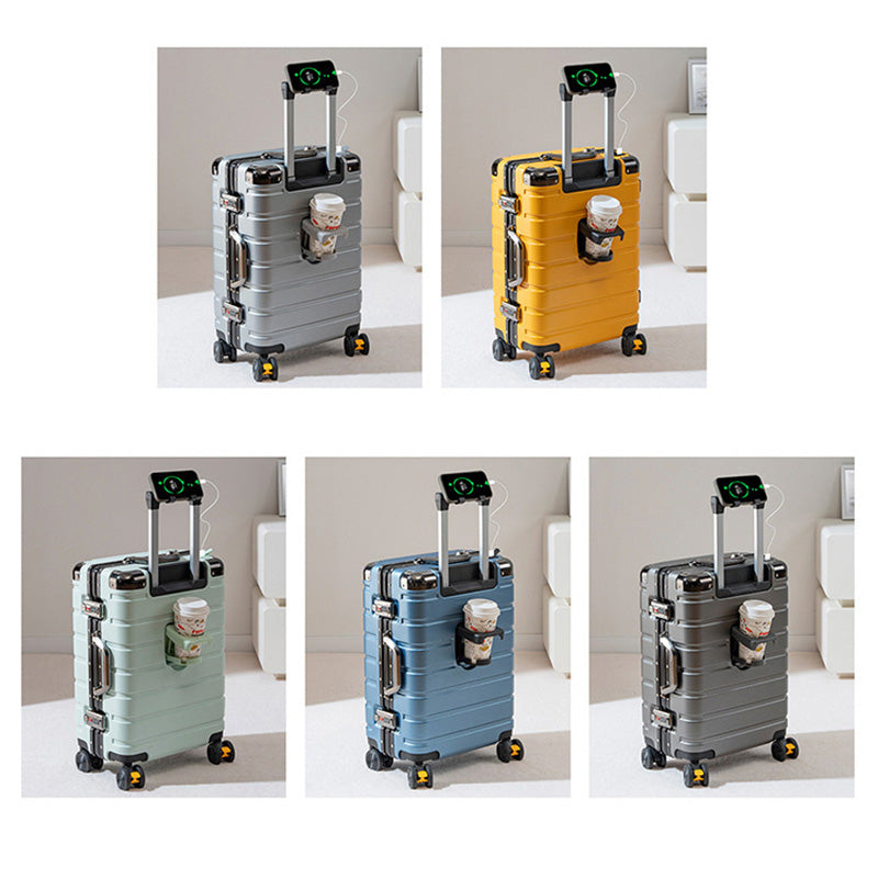 TRAVEL Suitcase New men&#039;s and women&#039;s scratch resistant luggage, student large capacity password box, silent universal wheel luggage.