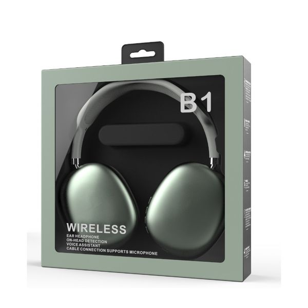 Wireless Gaming Headset Bluetooth Headphones Earphone Earmuffs Computer Mounted B1 Max