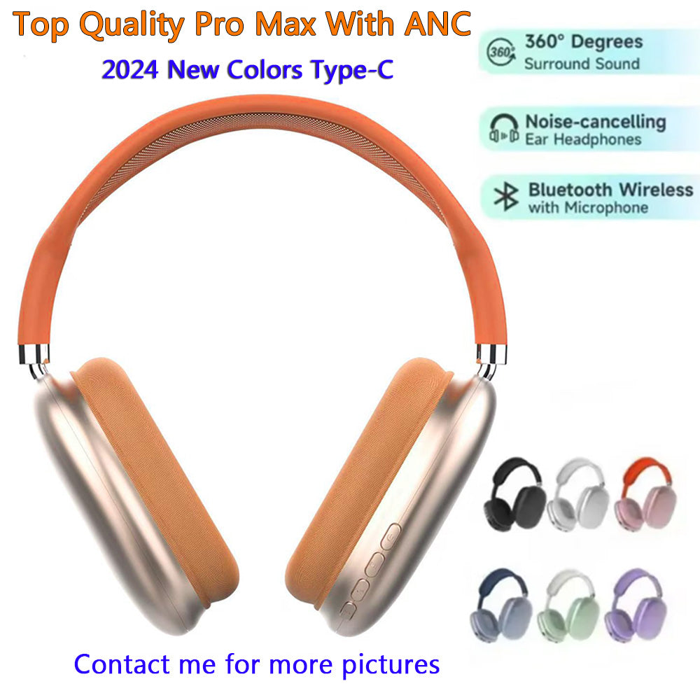 OEM quality Headband B1 Pods Pro Max 2 USB-C headphones Phone Wireless Earphones Bluetooth Headphones Stereo HIFI Super Bass Headset headphone pro m