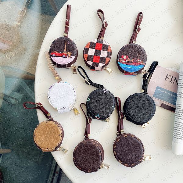 Luxury Fashion Wireless Earphone Package Case for Airpods 1 2 3 Pro Pro2 Pro3 Chaging Housing Protector Cases Zipper Small Gadgets Coin Jewe