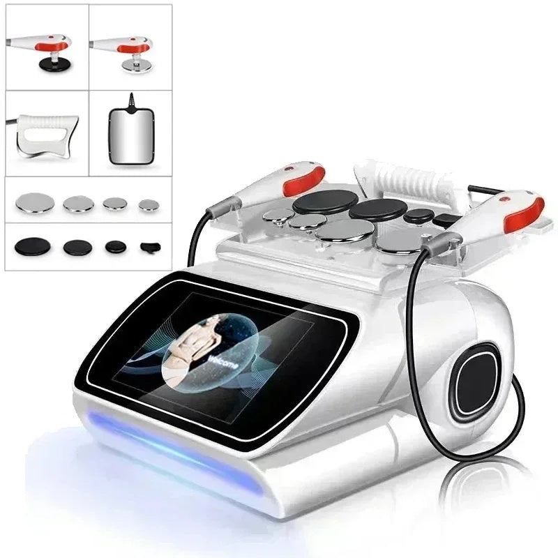 Portable 448KHZ RF Tecar Therapy RET CET Diathermy Body Sliming Machine Pain Relief Skin Tightening INDIBA Deep Care 2025
