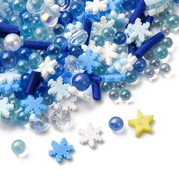 Handmade Polymer Clay Cabochons and Plastic Beads for DIY Jewelry Making Findings