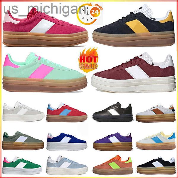 Casual Shoes 2024 Womens Casual Shoes Designer sneakers Pink Glow Platform shoe Vegan White Gum OG Footwear White Green Indoor Suede men wom